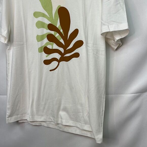Charlie Holiday White Coral Boyfriend tee  size small size 4 NWT - Picture 3 of 12